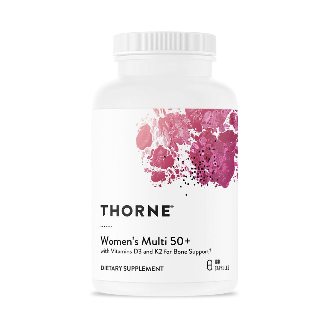 THORNE - Women's Multi 50+ - Comprehensive Daily Multi with Vitamins A, B6, B12, C, D, E, K, Zinc & More - Support Heart, Brain, Bone & Immune Health - PrimeBioHealth - canada supplements
