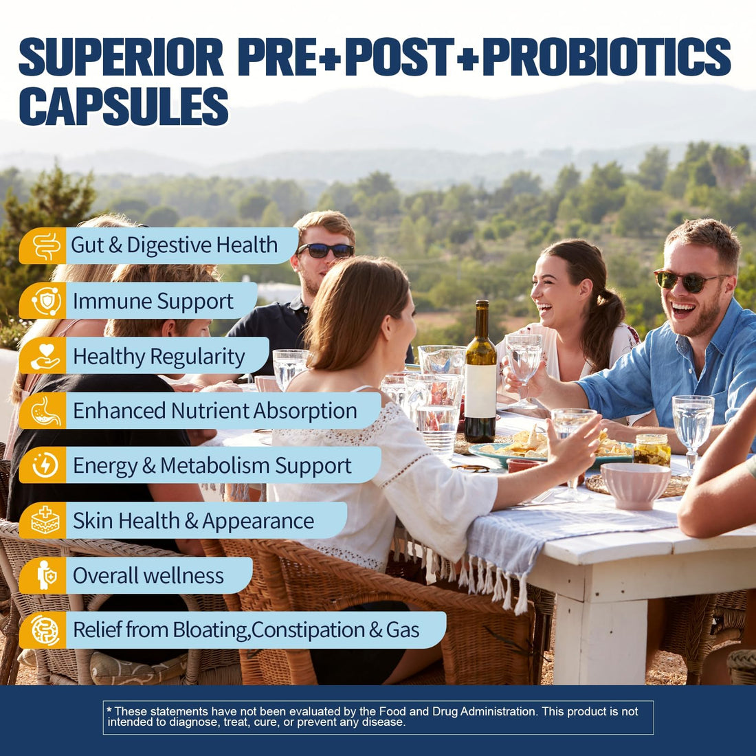 Totaria 5-in-1 Probiotic Prebiotic & Postbiotic for Women Men, 60 Billion CFU 24 Strains w/Digestive Enzymes, Prebiotic Fiber, Slippery Elm - PrimeBioHealth - canada supplements