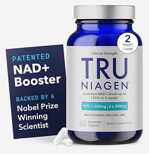 TRU NIAGEN PRO NAD Supplement for Brain Function, Anti Aging, Cell Regeneration | Patented Niagen | Supports Cellular Energy | Nicotinamide Riboside (NR) - PrimeBioHealth - canada supplements