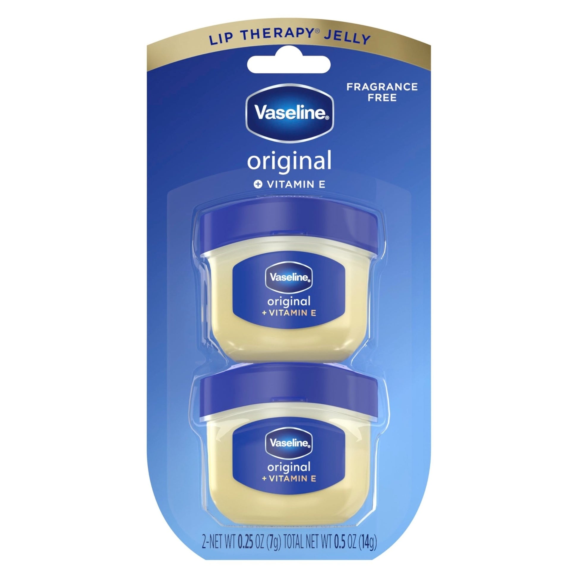 Vaseline Lip Therapy 2 Pack Original Mini For Dry, Chapped Lips Hydrating Lip Balm 0.5 oz - PrimeBioHealth - canada supplements