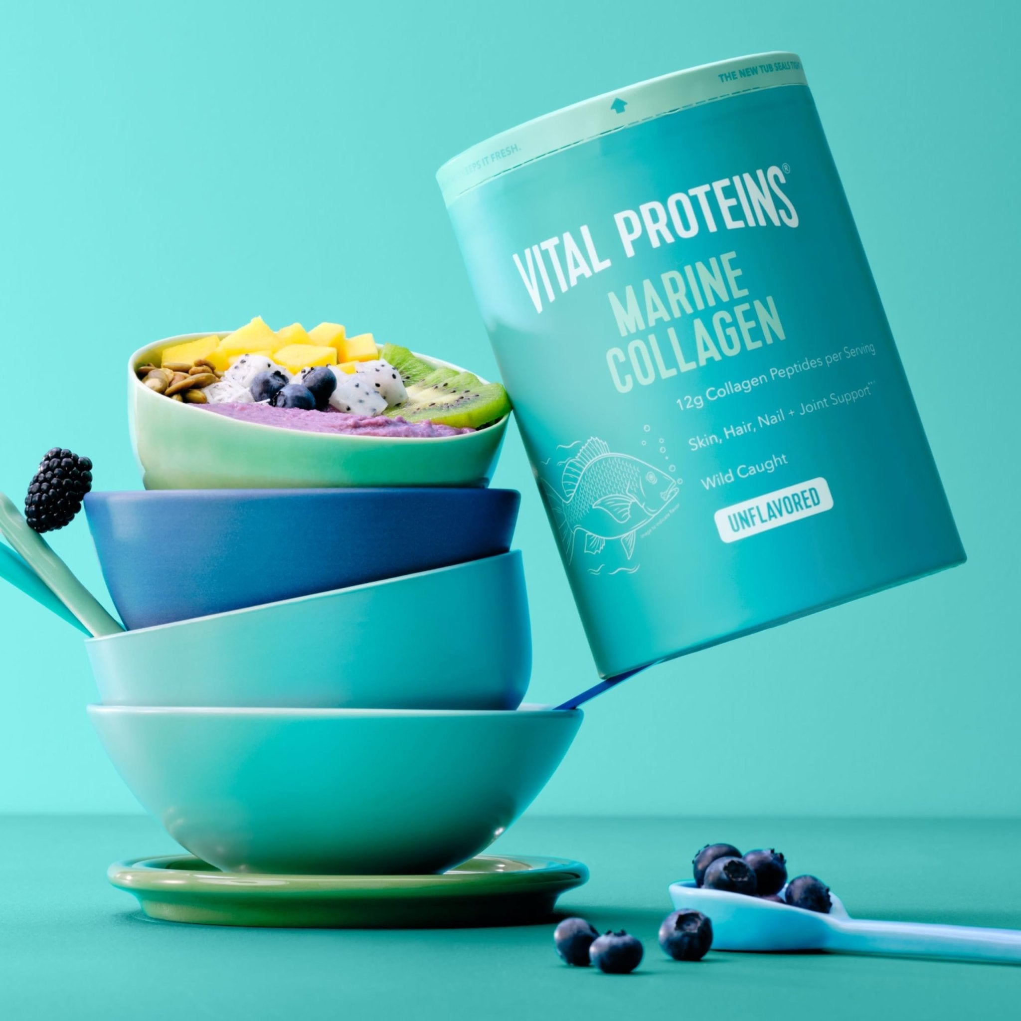 Vital Proteins Marine Collagen Peptides Powder Supplement for Skin Hair Nail Joint - Hydrolyzed Collagen - PrimeBioHealth - canada supplements