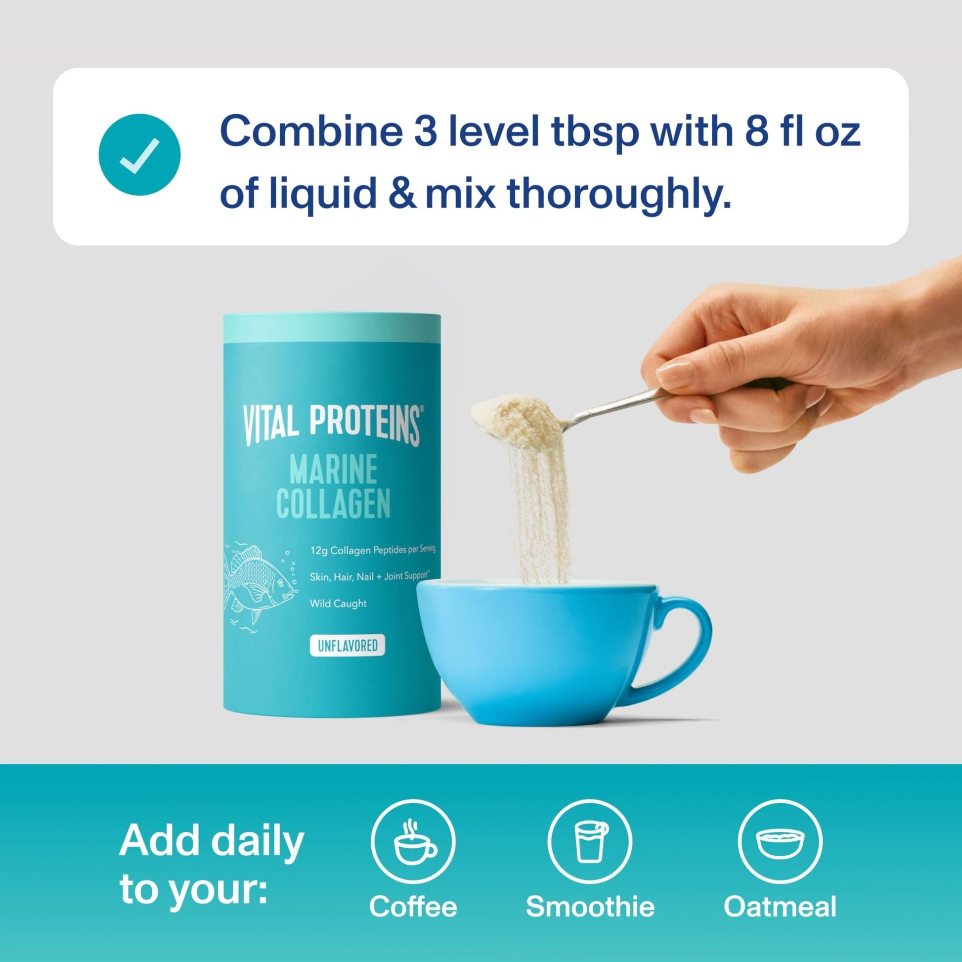 Vital Proteins Marine Collagen Peptides Powder Supplement for Skin Hair Nail Joint - Hydrolyzed Collagen - PrimeBioHealth - canada supplements