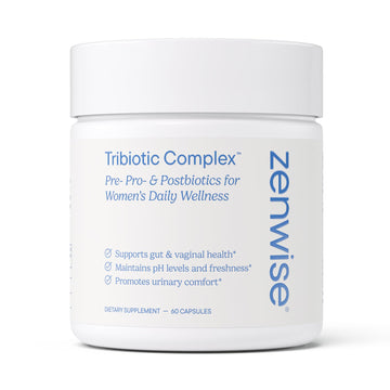 Zenwise Health Womens Triobiotic Complex Supplement for Digestive, Gut Flora & Vaginal Health - Daily Probiotics for Women with Digestive Supports - PrimeBioHealth - canada supplements