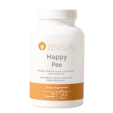ZENZSUAL Happy Pee, 120 Capsules – Urinary Tract Support & Bladder Health Supplement with Cranberry, D-Mannose, Vitamin C and Oregano for Women and Men – Healthy Flow, Comfort & Fluid Balance - PrimeBioHealth - canada supplements
