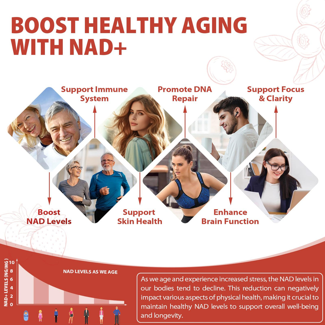 ZOROAHER 1000mg High-Potency NAD+ Liquid Supplement, Quercetin Phytosome & Resveratrol with PQQ, Boosts Cellular Energy - PrimeBioHealth - canada supplements