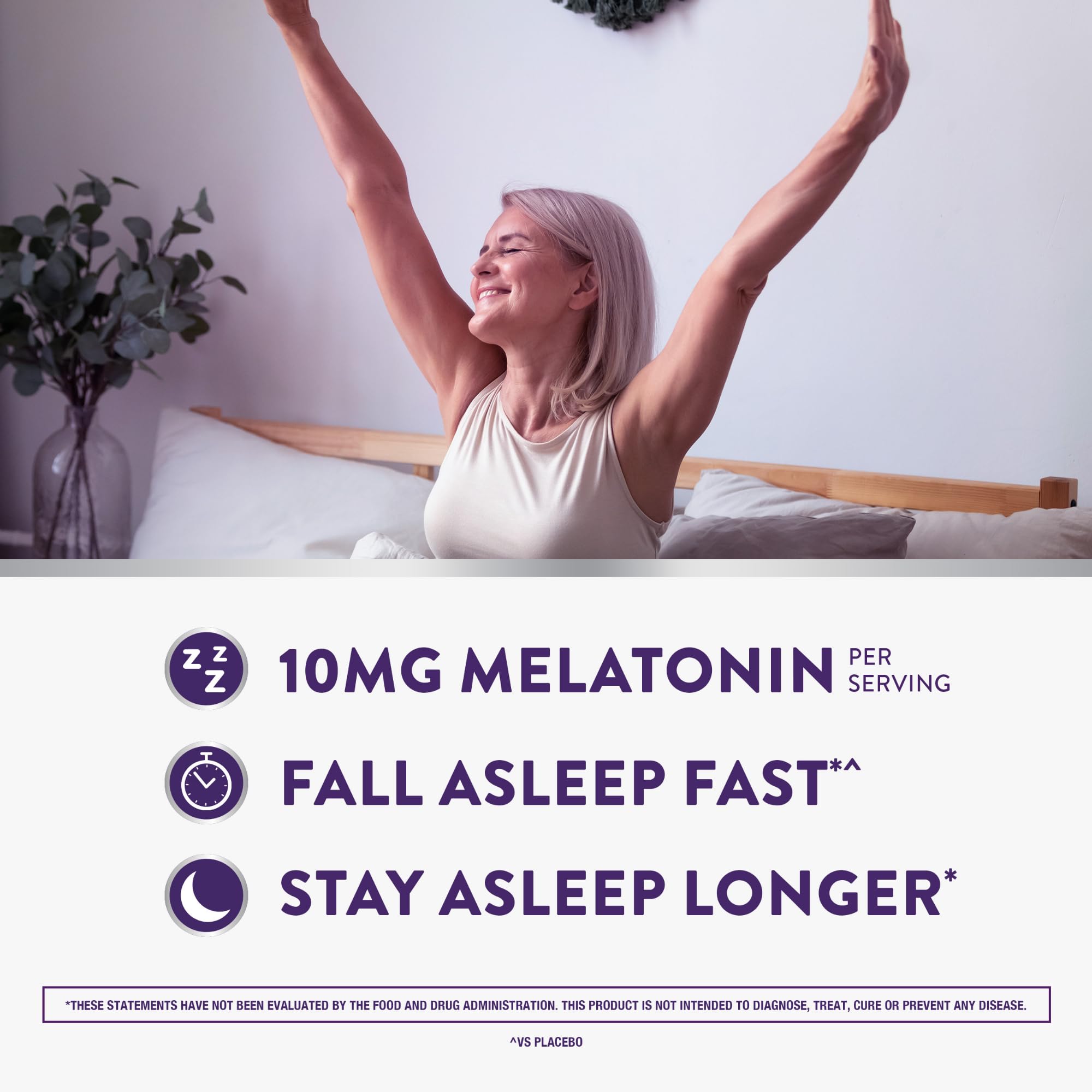 ZzzQuil Pure Zzzs Advanced Melatonin Gummies, Melatonin 10mg, Sleep Aid, with Chamomile & Lavender, Melatonin Sleep Gummies, Sleep Aids for Adults - PrimeBioHealth - canada supplements